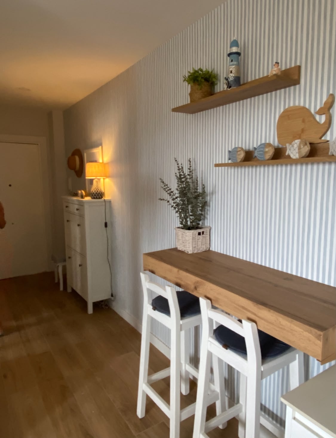 Colocación de papel pintado